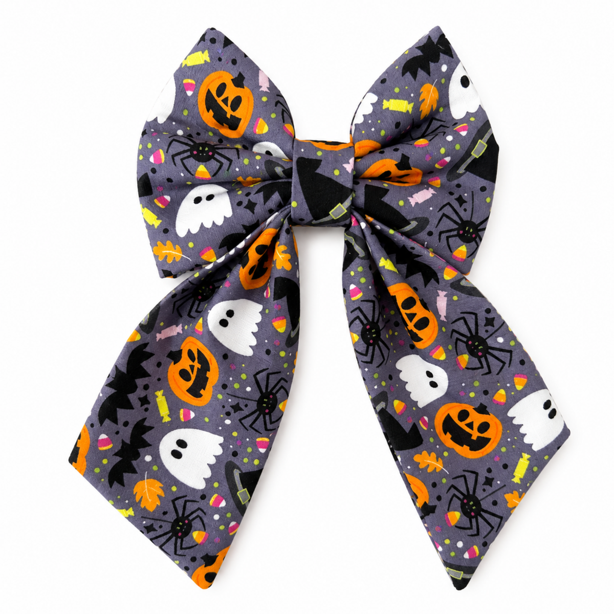 HALLOWEEN ICONS (GRAY) - sailor bow